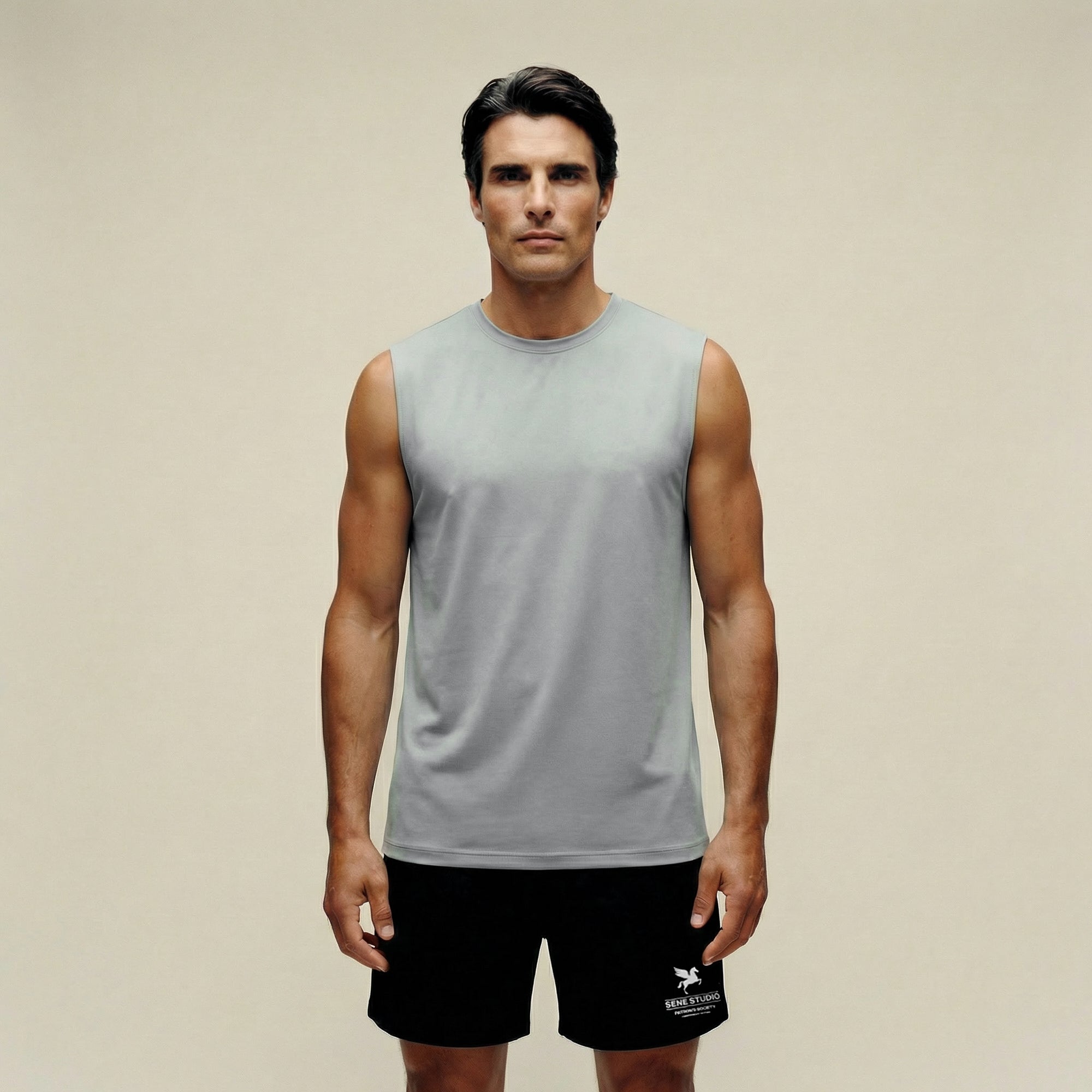 Tags:(6’2" - 180 lbs|Large) Custom t-shirt tee model Kive in Glacier