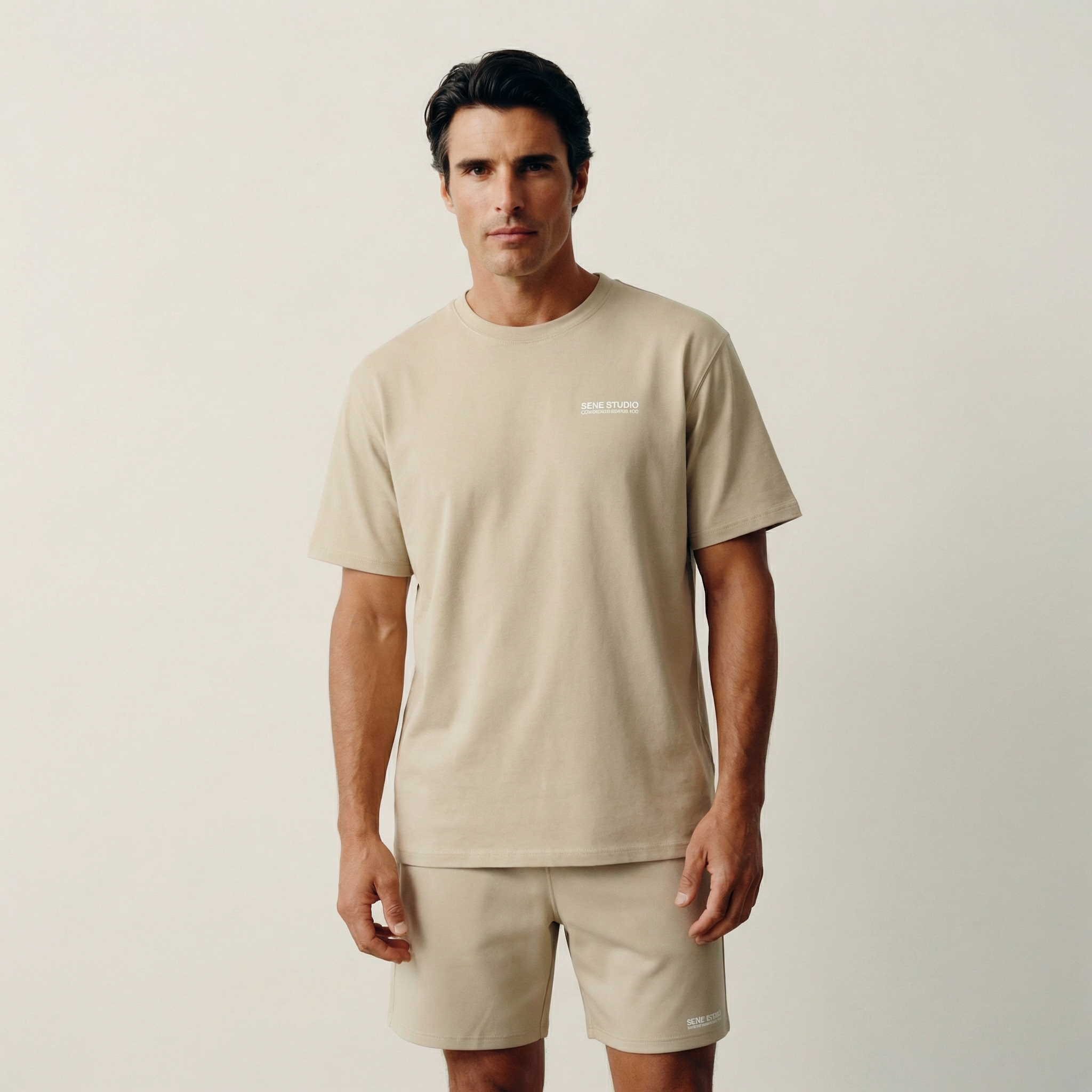 Tags:(6’2" - 180 lbs|Large) Custom t-shirt tee model Kive in Clay