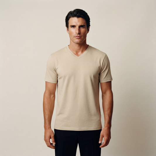 Tags:(Large | 6’2 - 180) Custom t-shirt tee model Kive in Clay