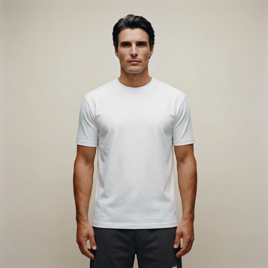 Tags:(Large | 6’2 - 180) Custom t-shirt tee model Kive in White