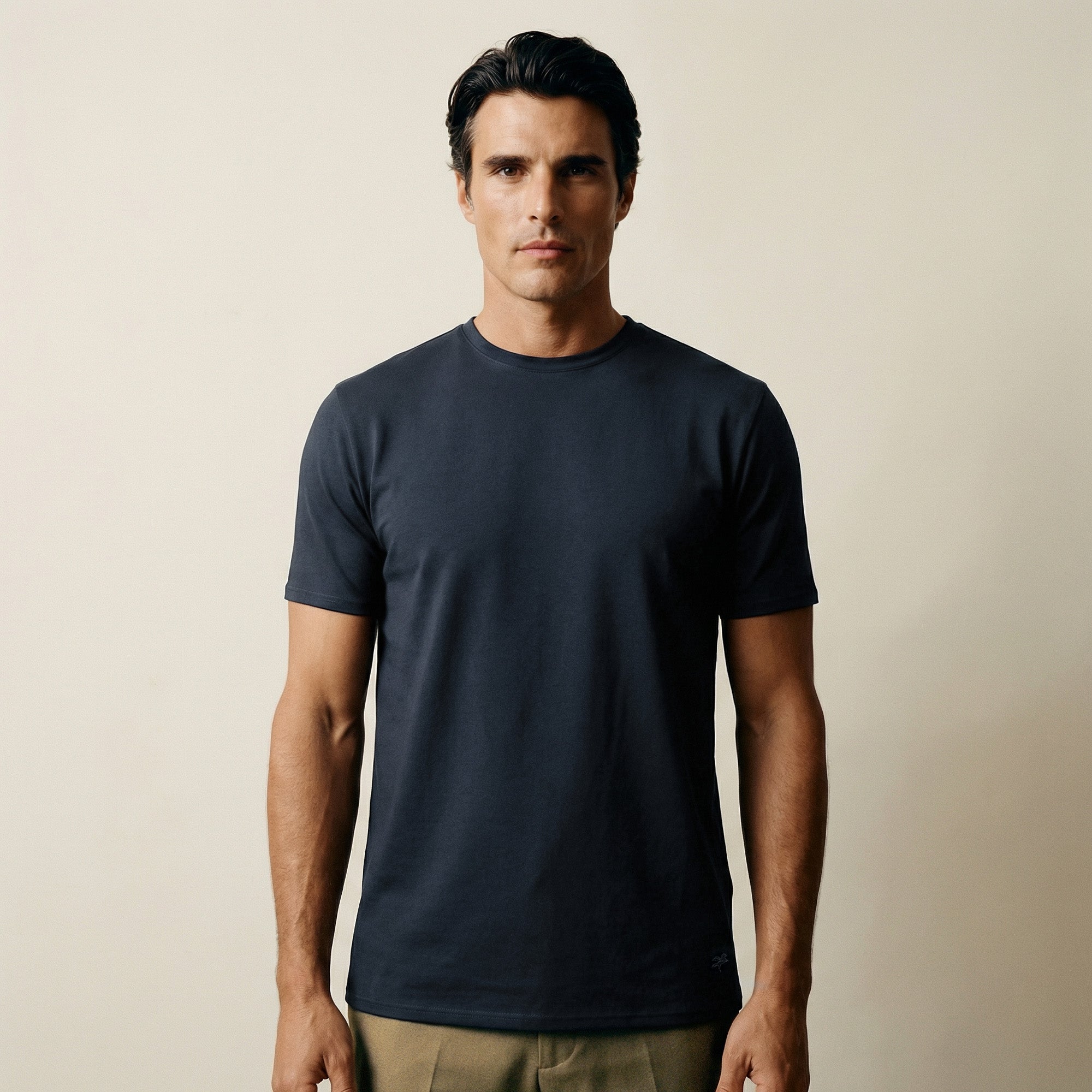 Tags:(6’2" - 180 lbs|Large) Custom t-shirt tee model Kive in Midnight