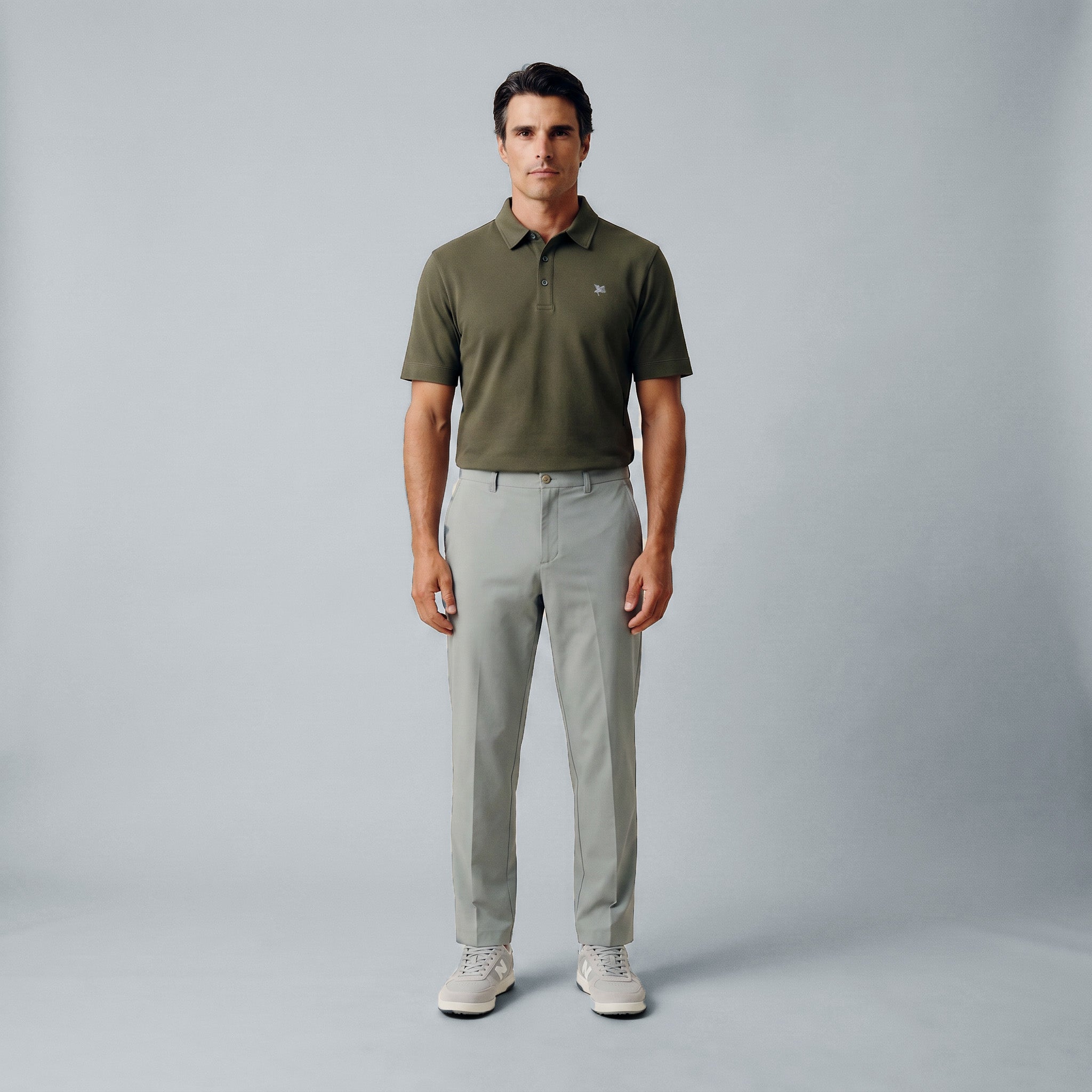 Custom pants model Matteo in Light Gray