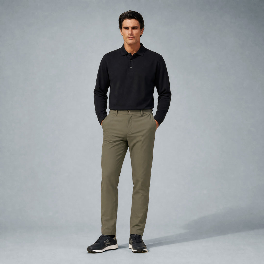 Custom pants model Matteo in Olive