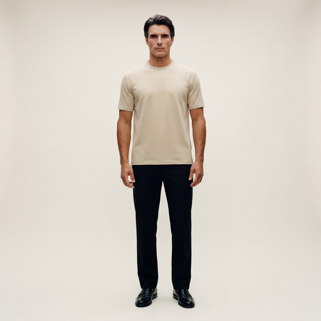 Tags:(6’2" - 180 lbs|Large) Custom t-shirt tee model Kive in Clay