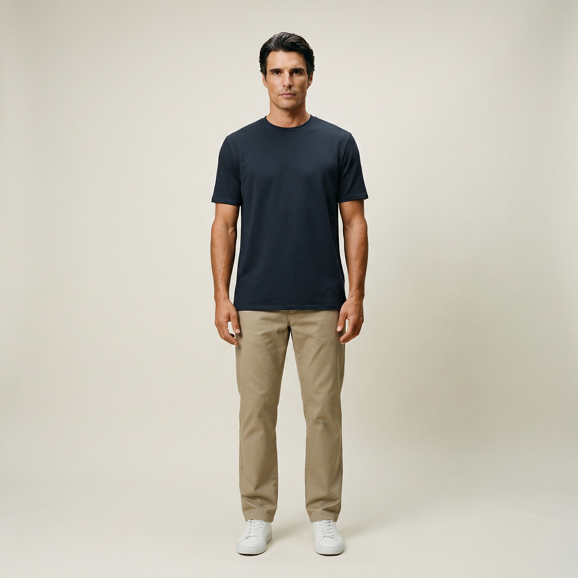 Tags:(6’2" - 180 lbs|Large) Custom t-shirt tee model Kive in Midnight