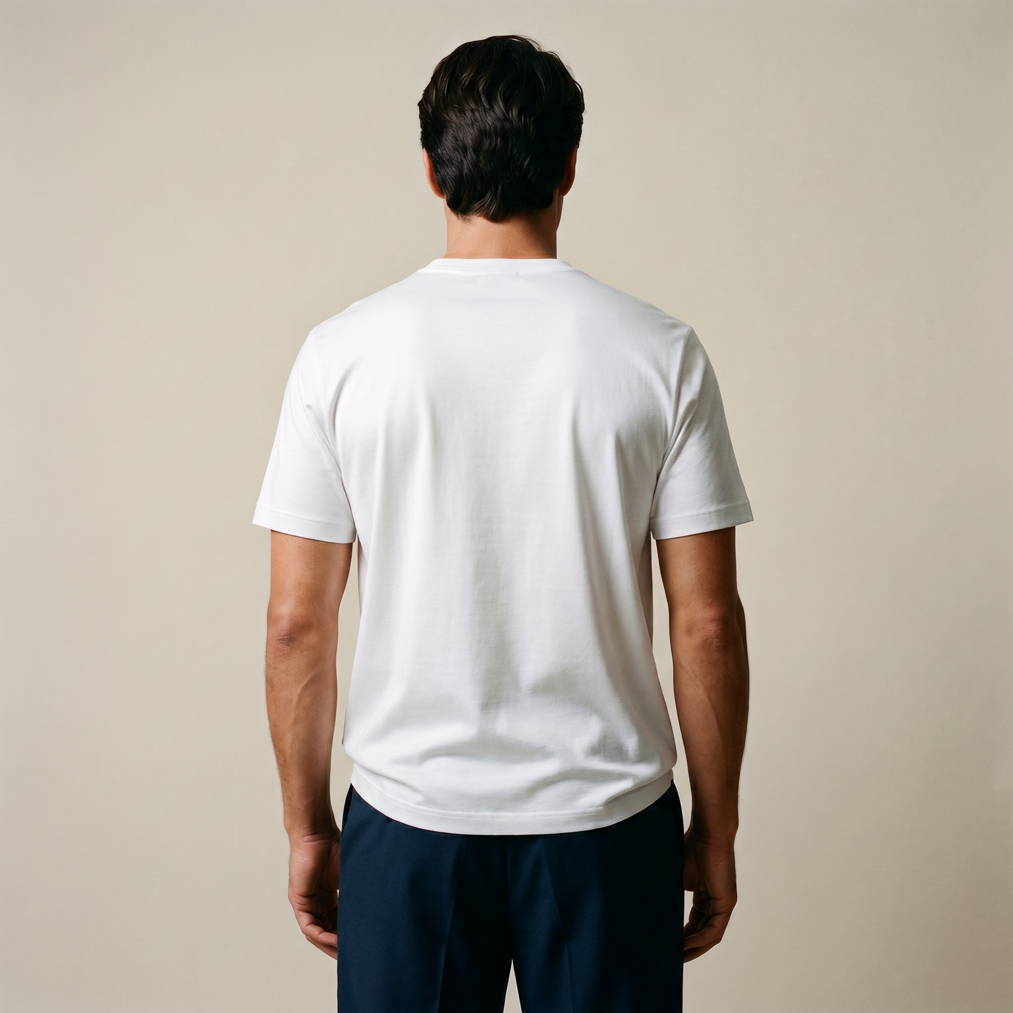 Custom t-shirt model Matteo in White