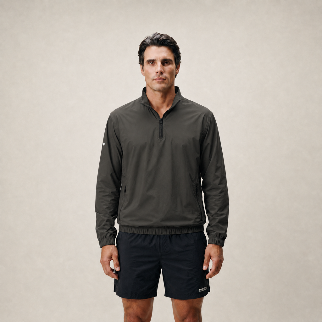 Tags:(Large | 6’2 - 180) Ultralight Nylon Flex Shorts model Kive in Ash