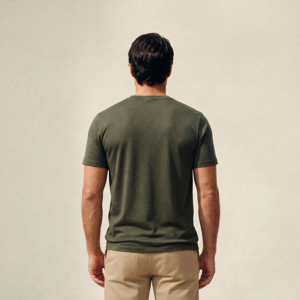 Tags:(6’2" - 180 lbs|Large) Custom t-shirt tee model Matteo in Flint