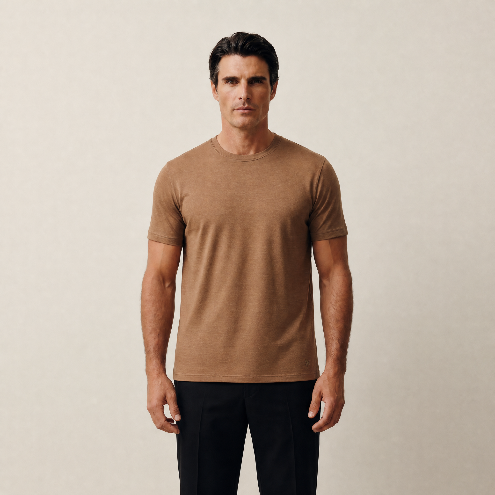 Tags:(6’2" - 180 lbs|Large) Custom t-shirt tee model Matteo in Mesa