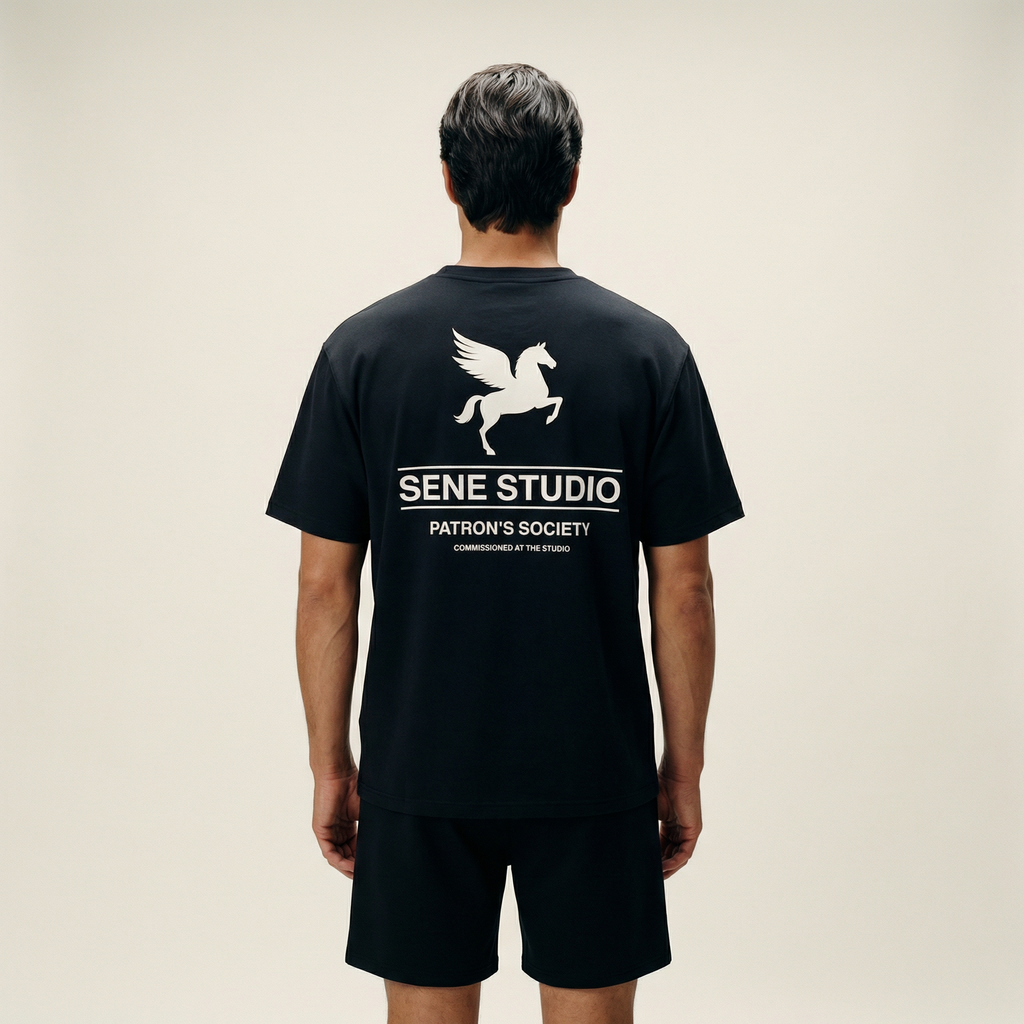 Tags:(Large) Custom t-shirt tee model Kive in Black