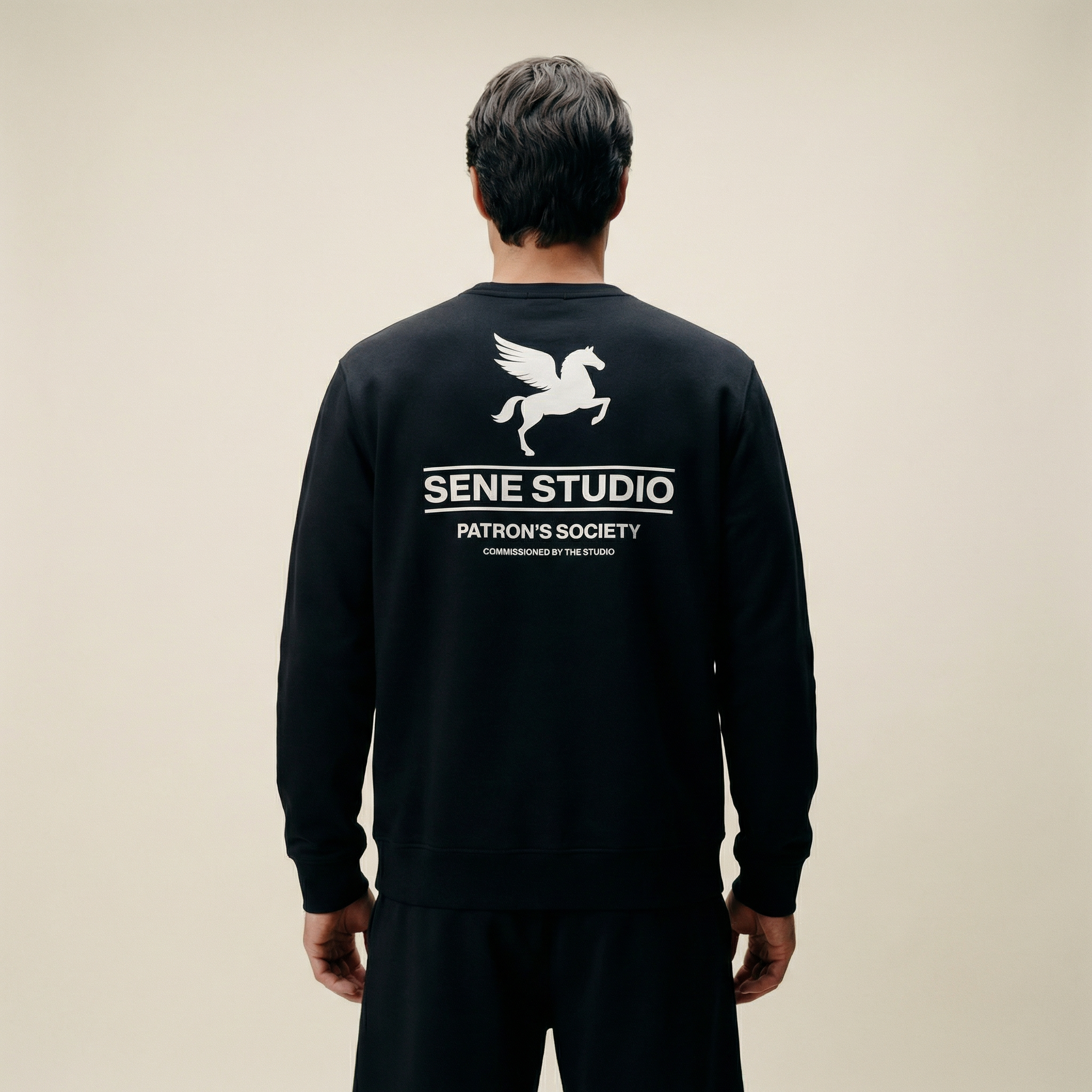 Tags:(Large | 6'2" - 180) Custom t-shirt tee model Kive in Black