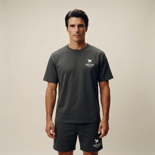 Tags:(Large) Custom t-shirt tee model Kive in Smoke