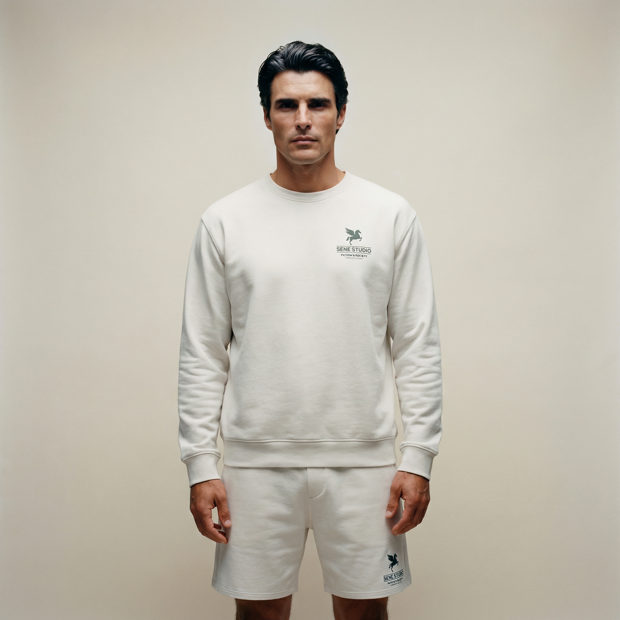 Tags:(Large | 6'2" - 180) Custom t-shirt tee model Kive in Bone