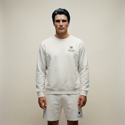 Patron’s Society Cumulus Pullover - Bone