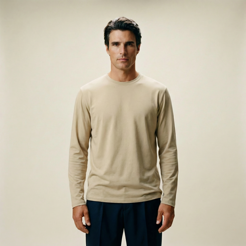 Tags:(Large | 6’2 - 180) Custom t-shirt tee model Kive in Clay