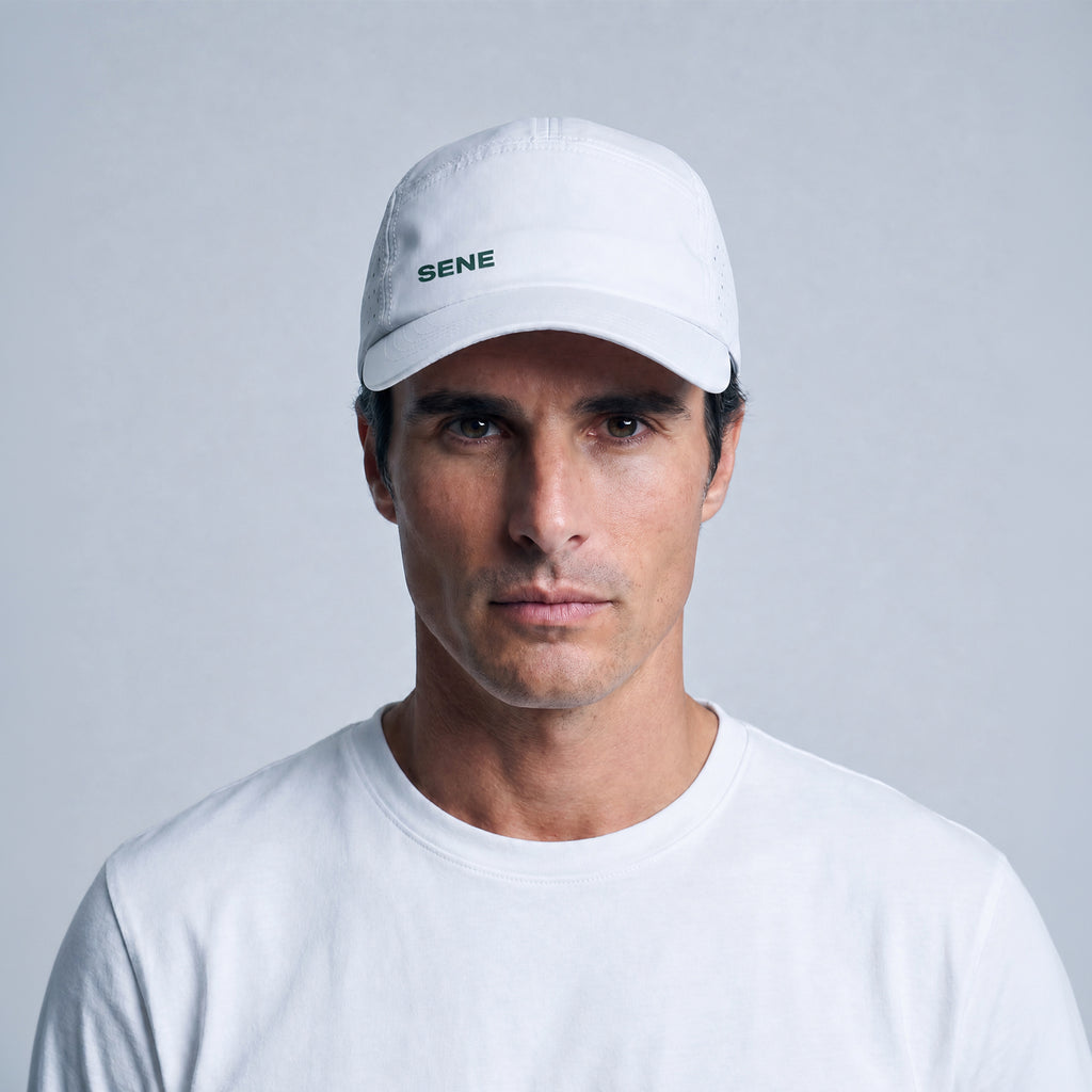 Sene hat model Matteo in White