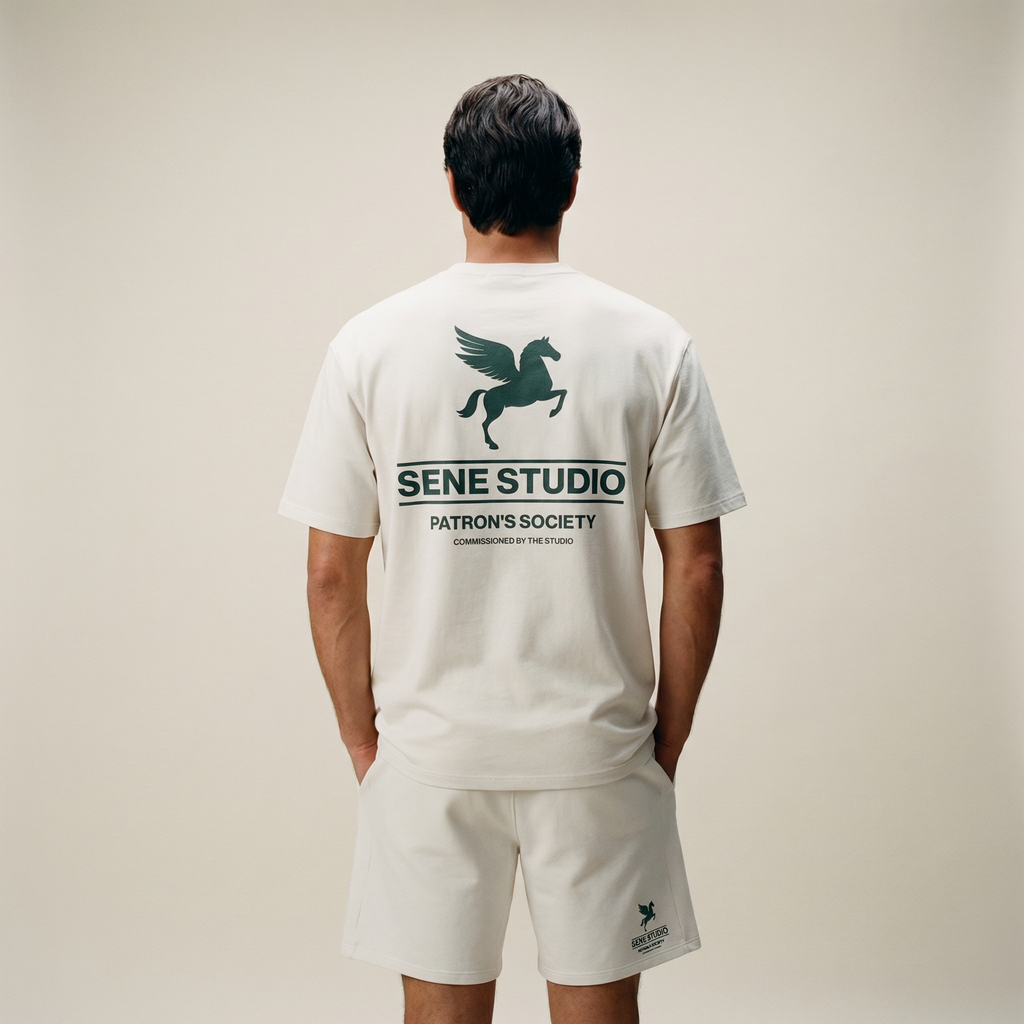 Tags:(Large) Custom t-shirt tee model Kive in Bone