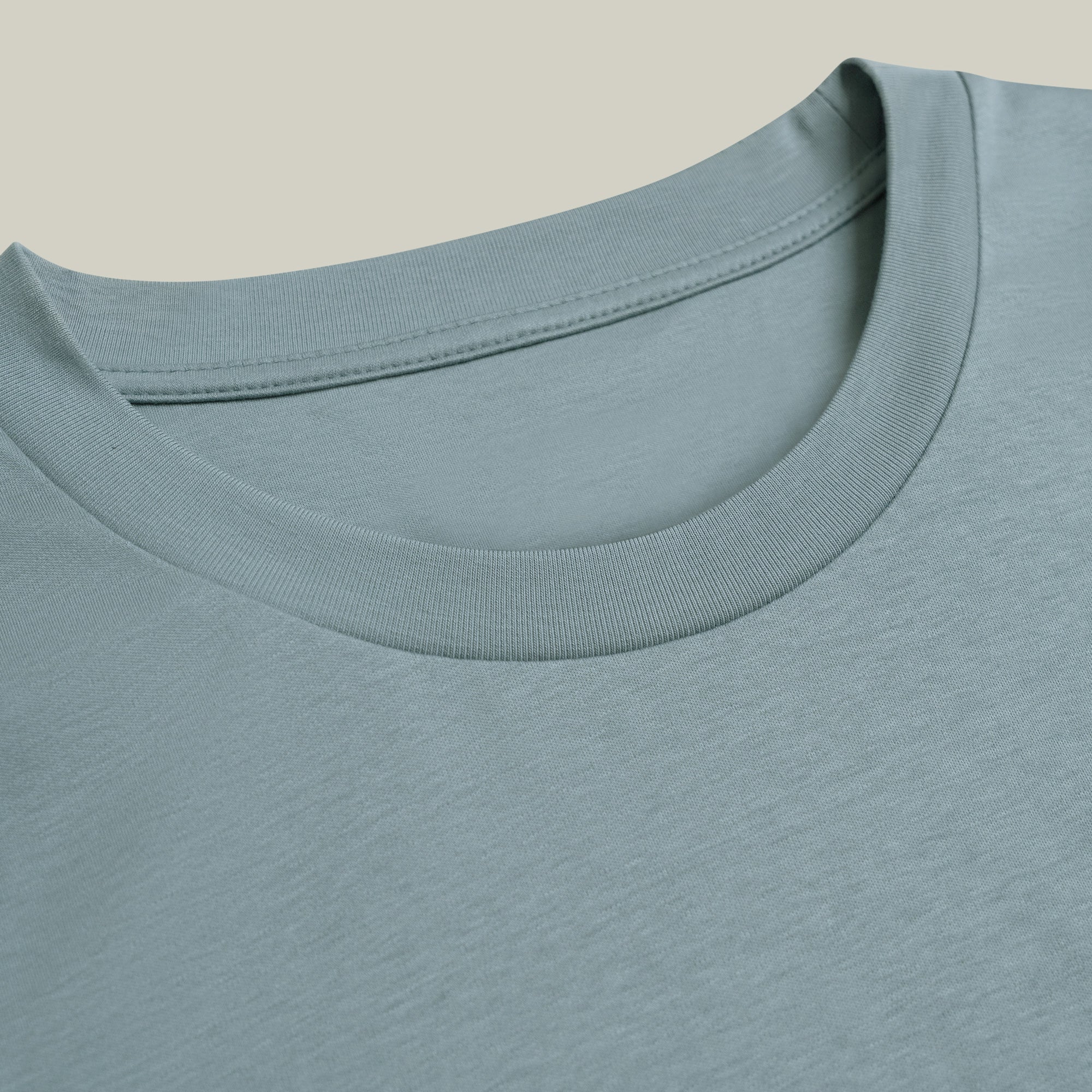 Pima Reserve Long Sleeve T-Shirt model Matteo in Steel