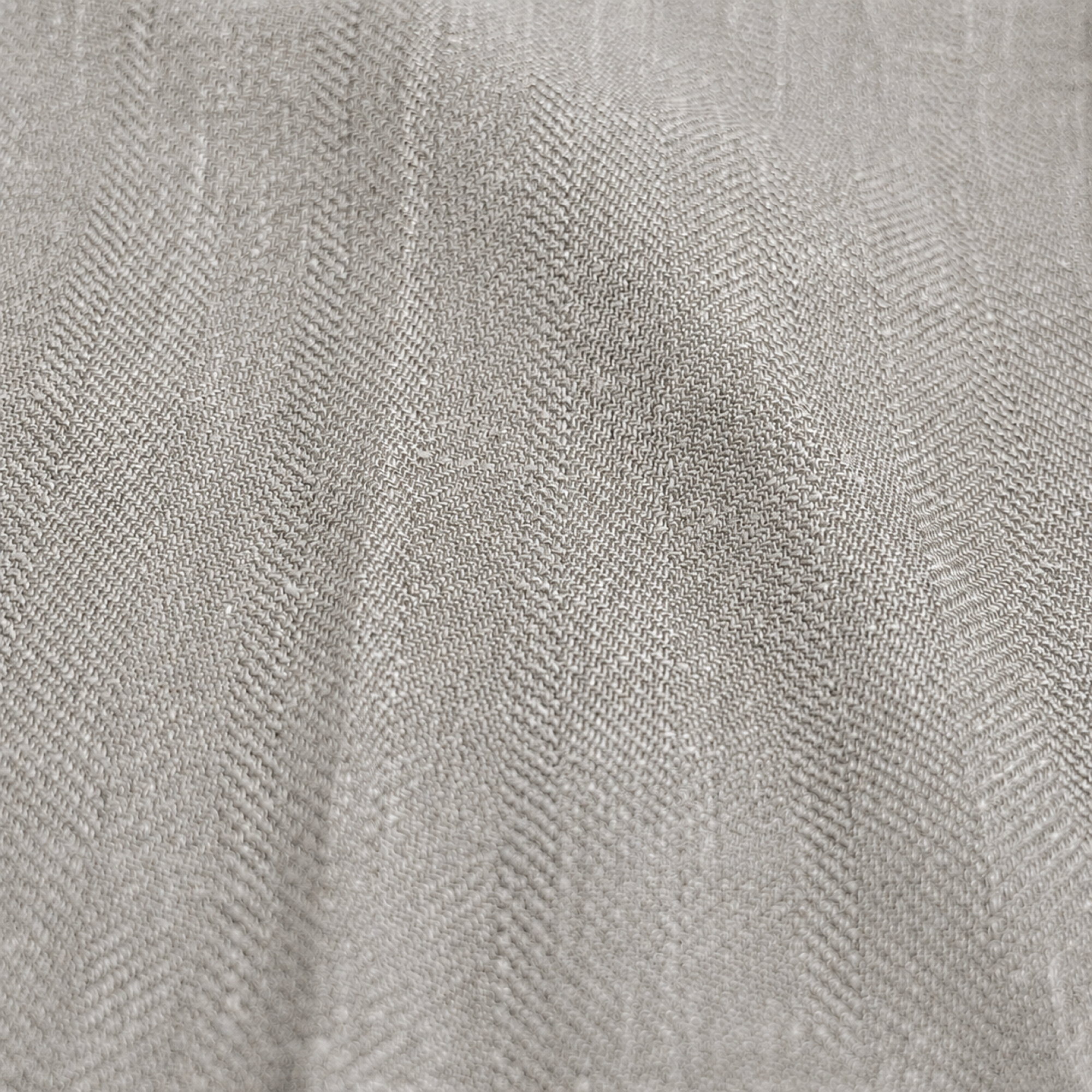 drawstring wool line silk trousers model Matteo in Shoreline