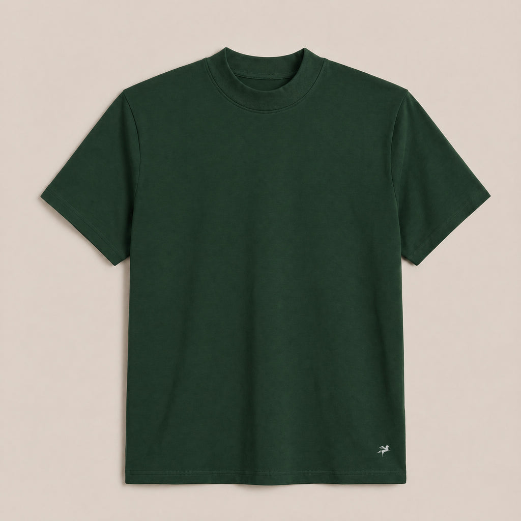 Cumulus Mockneck T-Shirt - Pine Grove