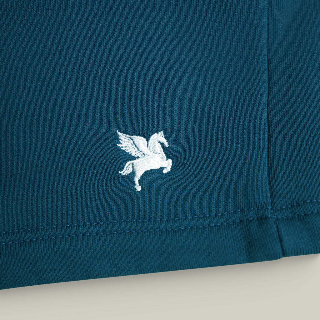 Terry Fleece Shorts model Matteo in Poseidon