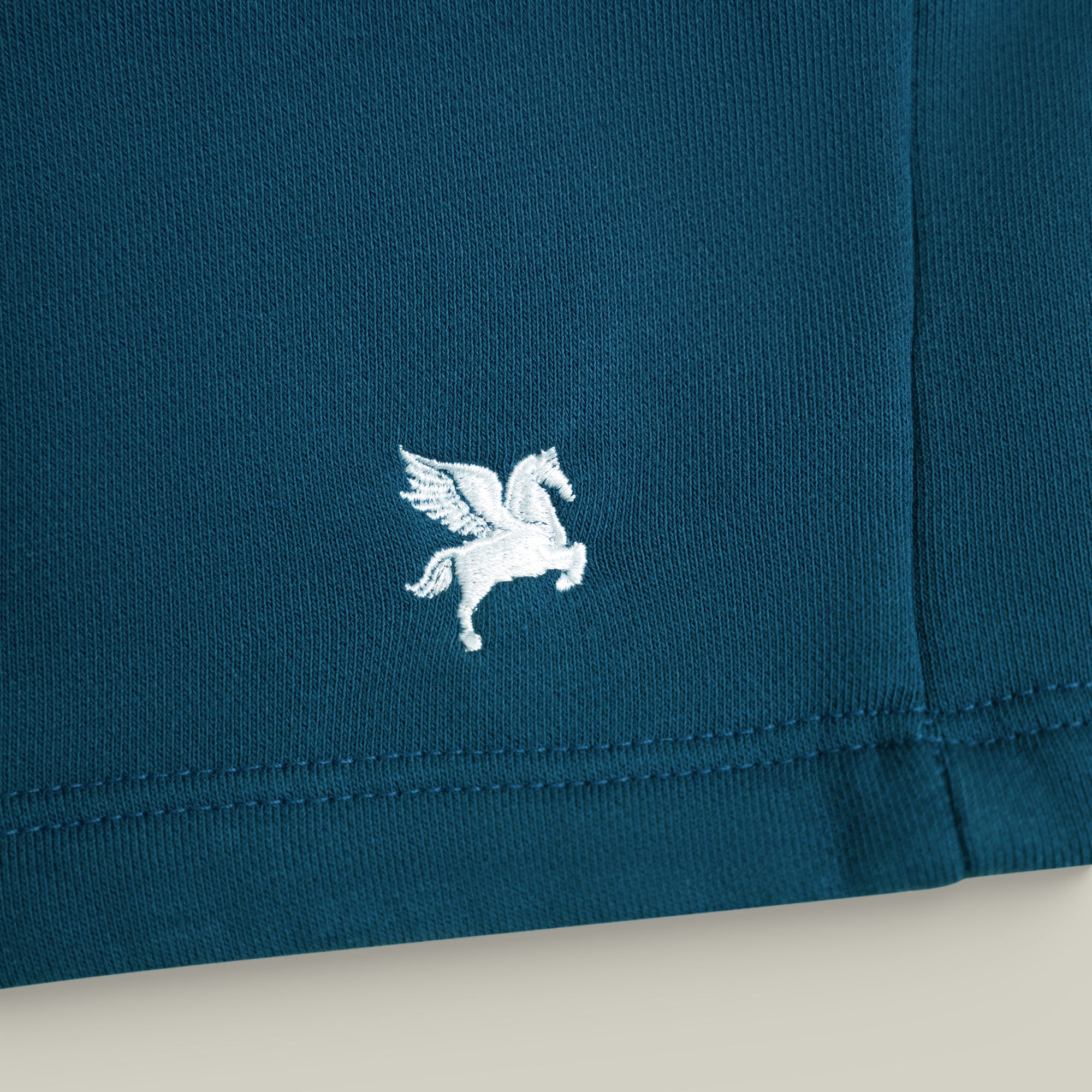Terry Fleece Shorts model Matteo in Poseidon
