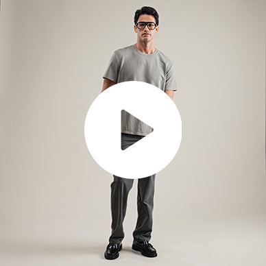 Tags:(6'1" - 165 lbs|Large) Custom t-shirt tee model Jessey in Frost Gray