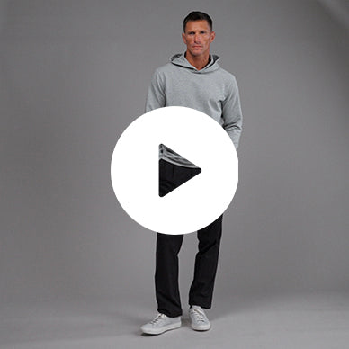 Tags:(6'0" - 180 lbs|Medium) custom hoodie model Tyler in Heather Gray