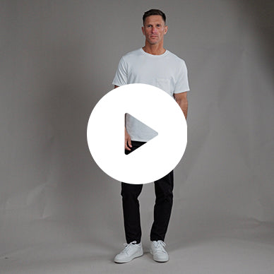 Tags:(6'0" - 180 lbs|Medium) custom t-shirt tee model Tyler in White