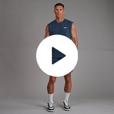 Tags:(6'0"|180 lbs) custom t-shirt tee model Tyler in Deep Sea