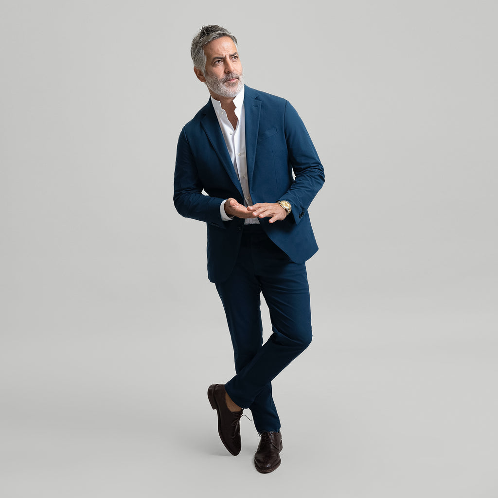 Soho FlexTech Blazer in Nautical Blue