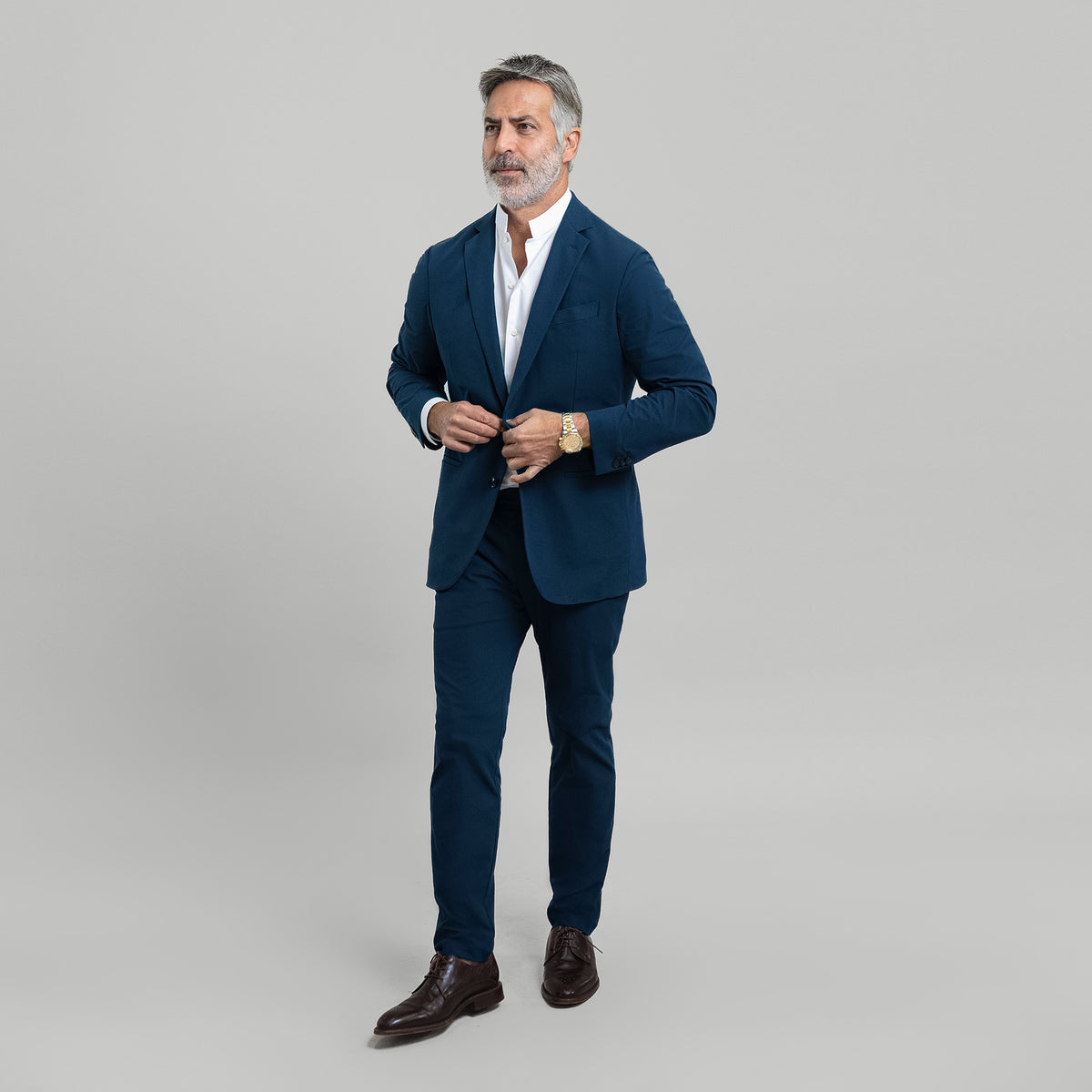 Soho FlexTech Blazer in Nautical Blue
