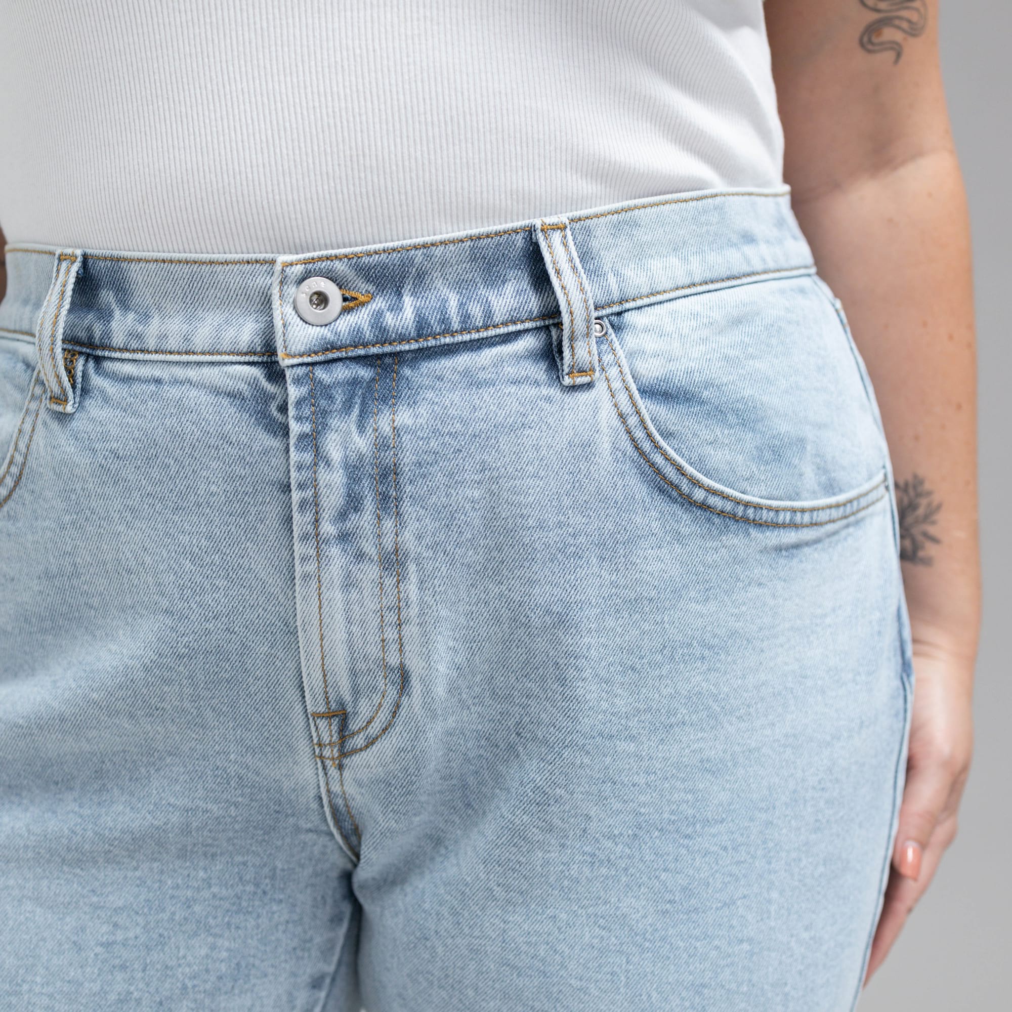 Tags:(5'9"|14-16) custom bootcut jeans vintage model Faye in Vintage Gin