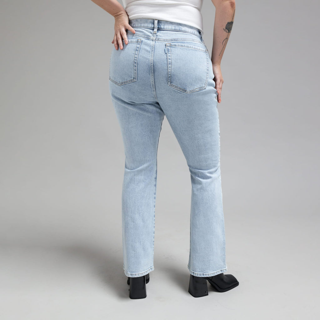 Tags:(5'9"|14-16) custom bootcut jeans vintage model Faye in Vintage Gin