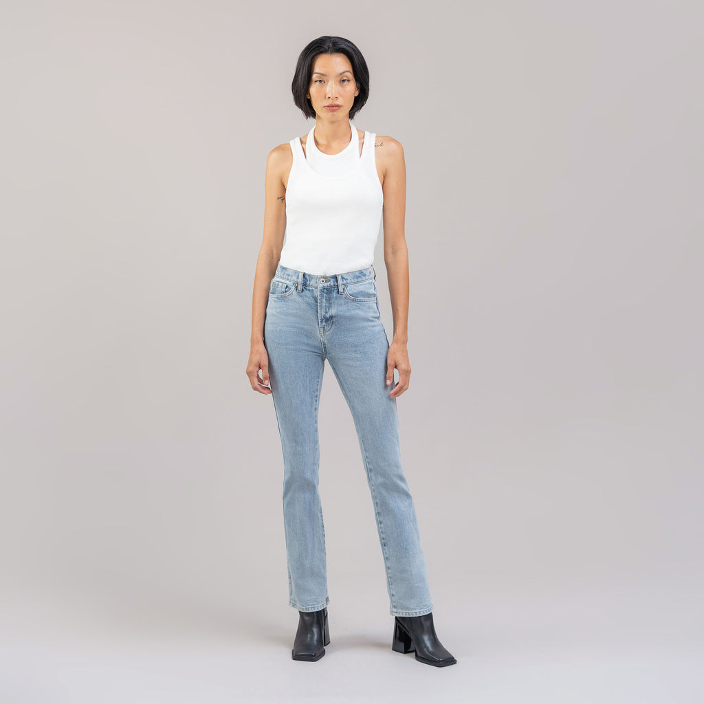 Tags:(5'11"|4-6) custom bootcut jeans vintage model Piya in Vintage Gin