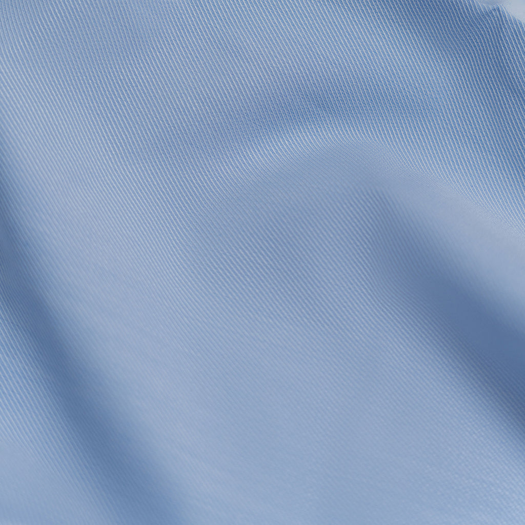 Custom Bespoke Tailored Spread Shirt model Guillermo in Light Blue BreezeTech