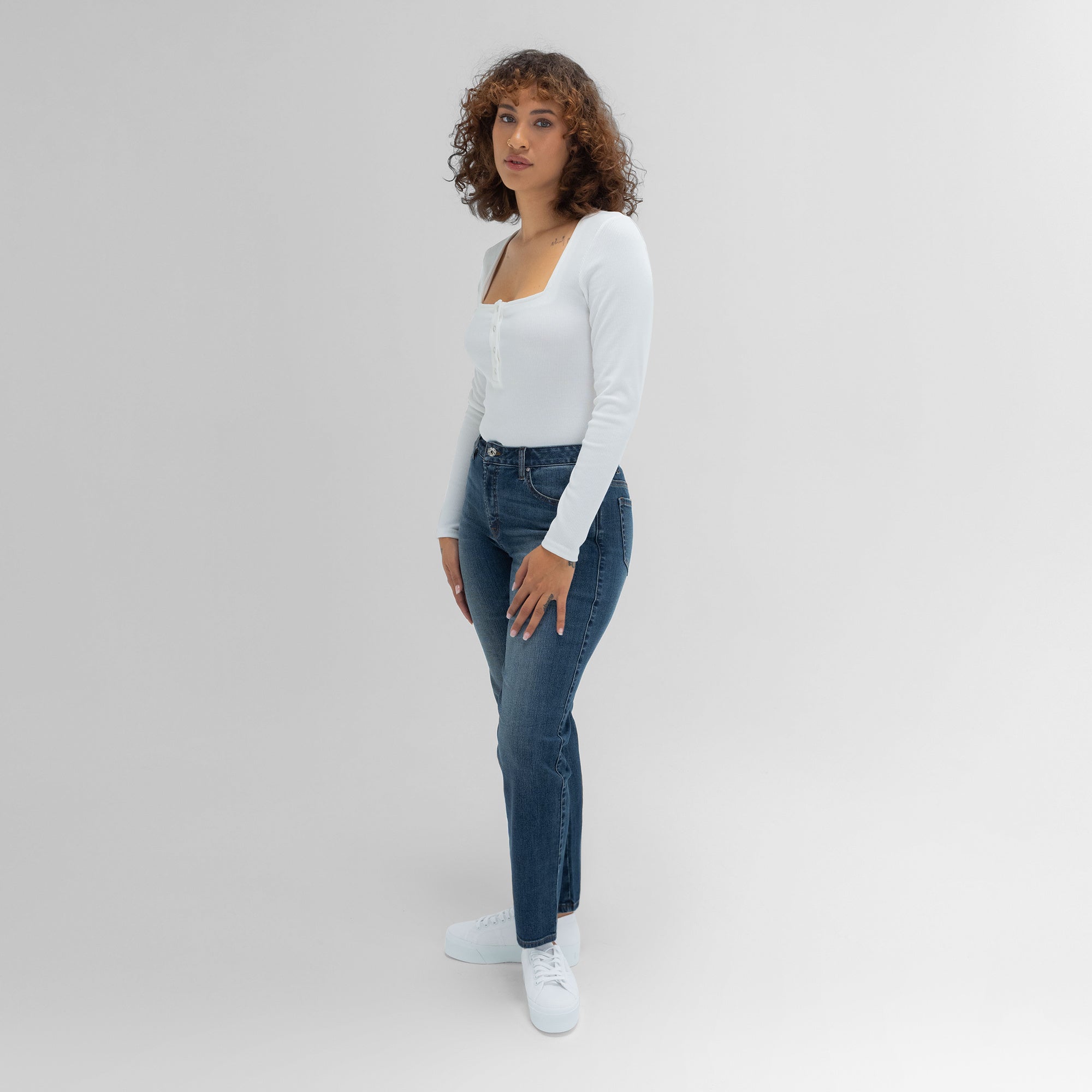 Tags:(5'9"|8-10) custom air cigarette jeans model Brianna in Sur Blue