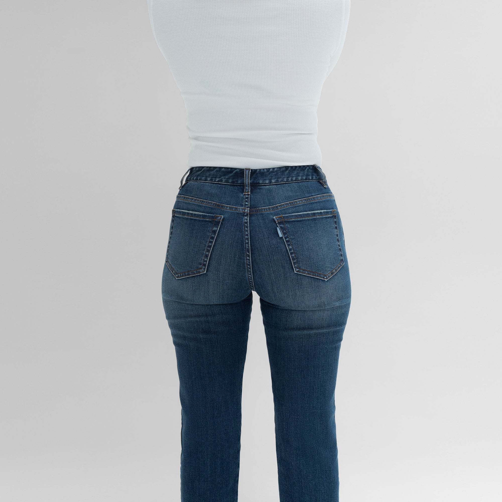 Tags:(5'9"|8-10) custom air cigarette jeans model Brianna in Sur Blue