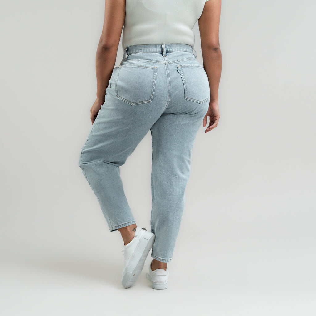 Tags:(5'10"|14-16) True vintage mom jeans custom sizeless tailored model Drew in Vintage Gin