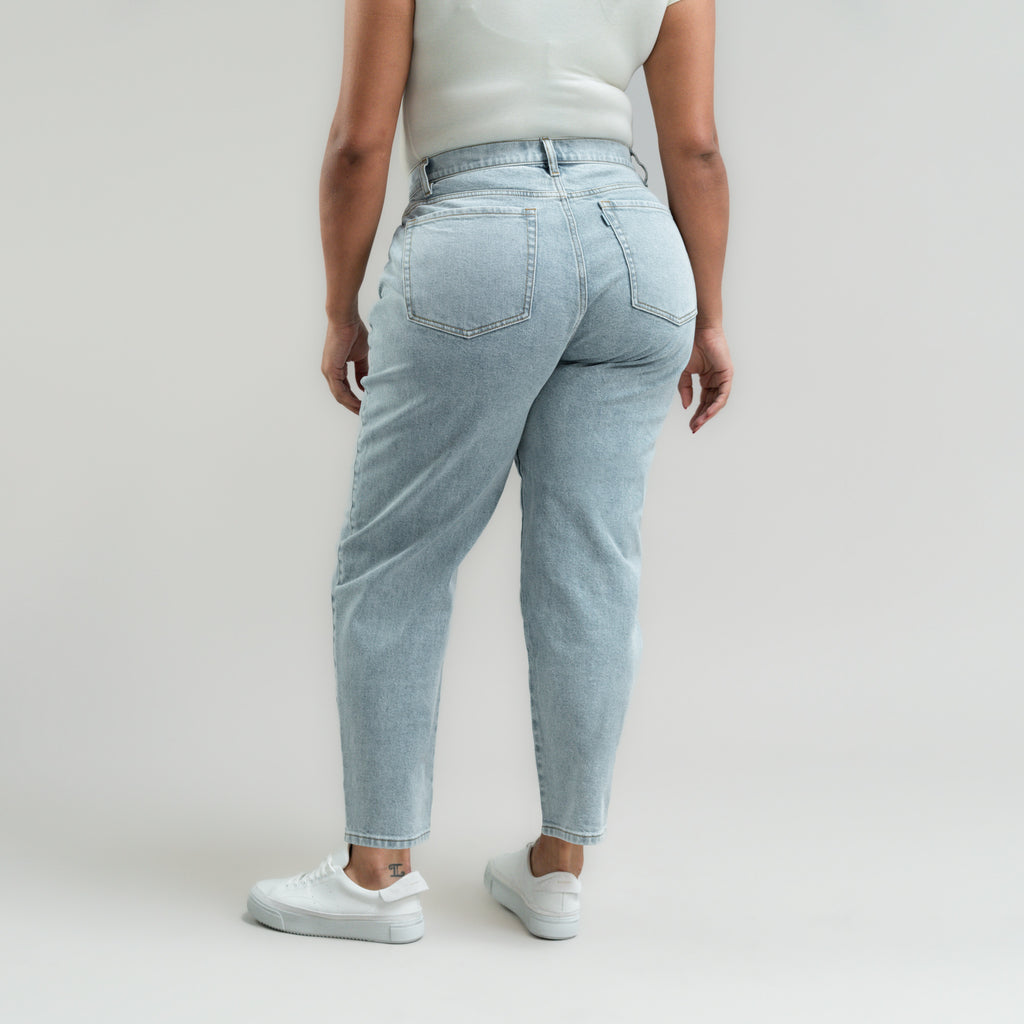 Tags:(5'10"|14-16) True vintage mom jeans custom sizeless tailored model Drew in Vintage Gin