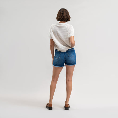 Hot Sales Summer Classic Hole Blue Women Denim Shorts - China Denim Shorts  and Woman Jeans price | Made-in-China.com