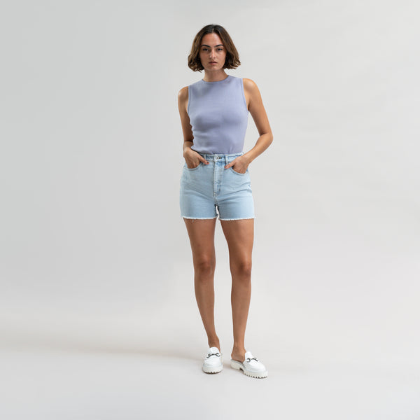 True Denim Edge Shorts