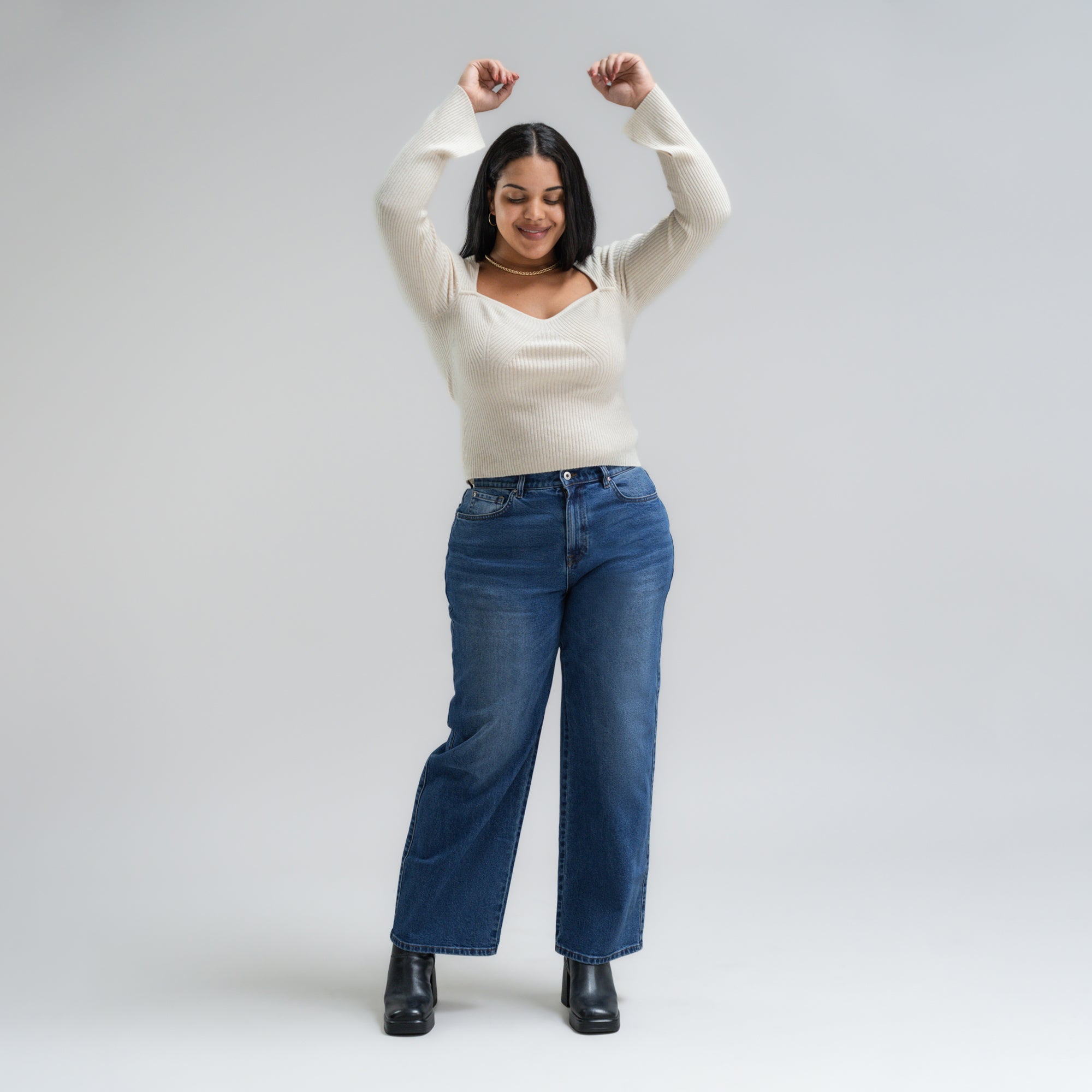 Tags:(5'10"|14-16) True vintage relaxed straight jeans custom sizeless tailored model Drew in Faded Sur