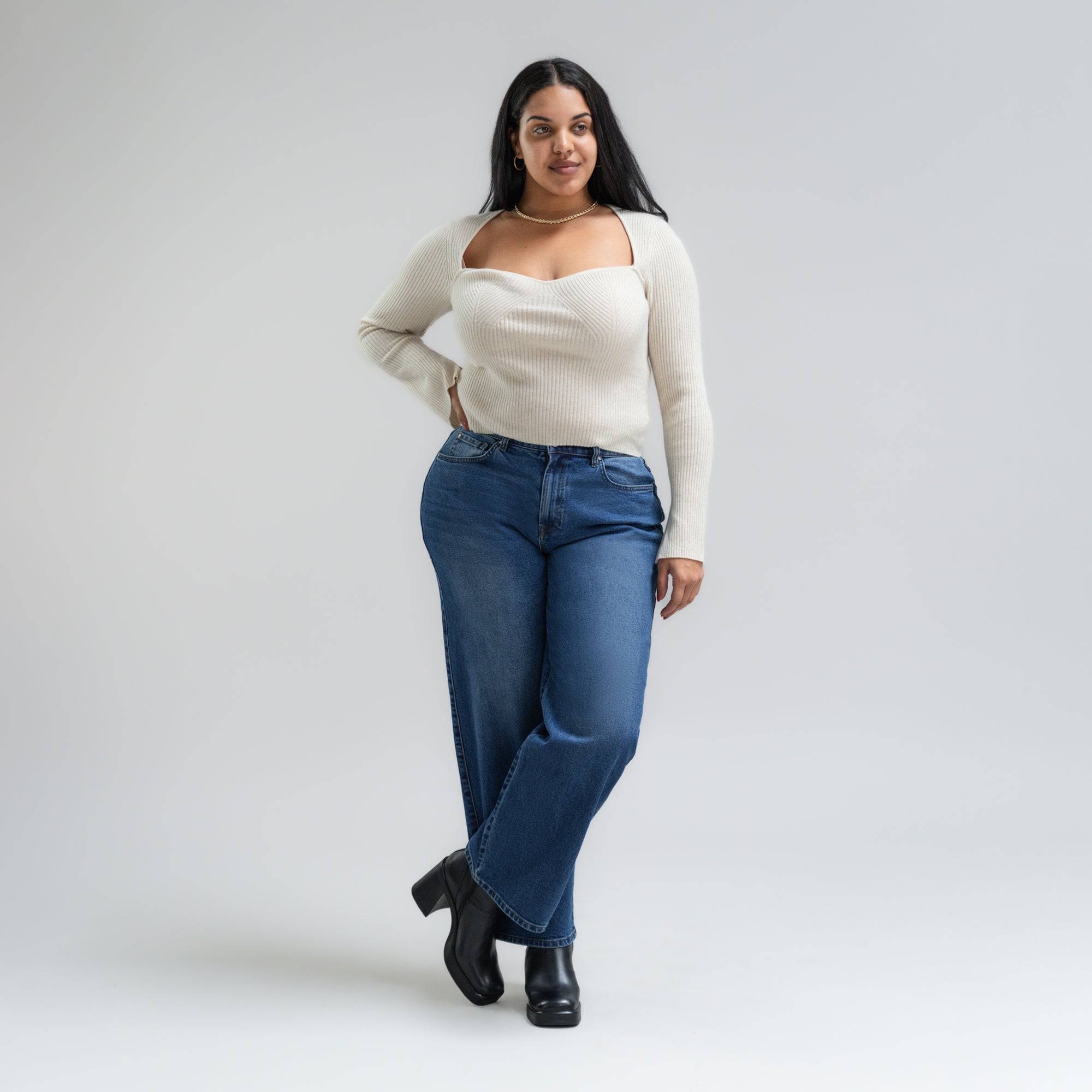 Tags:(5'10"|14-16) True vintage relaxed straight jeans custom sizeless tailored model Drew in Faded Sur