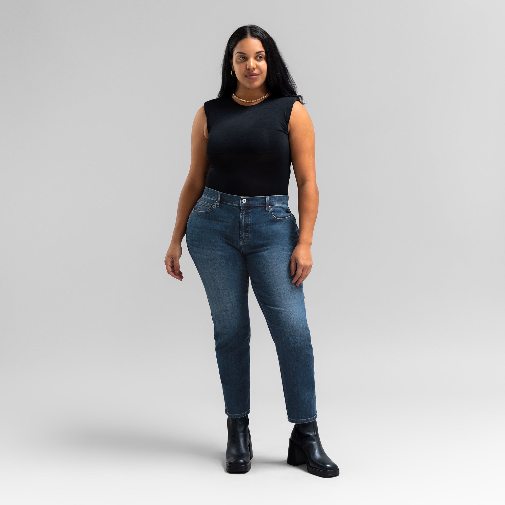 Tags:(5'10"|14-16) custom air cigarette jeans model Drew in Sur Blue